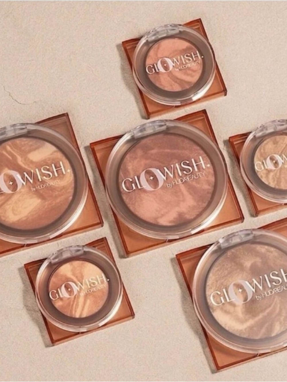 Huda Beauty Glowish Luminous Bronzing Powder (Deep Tan) NIB - Picture 4 of 4